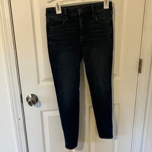 American Eagle Outfitters Dark Blue Skinny Jeans